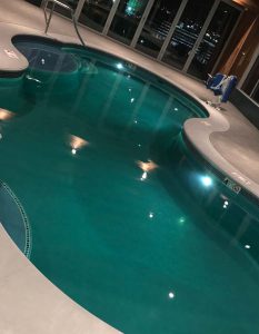 fiberglass indoor pool